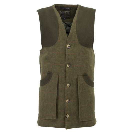 Walker & Hawkes Berston Waistcoat in Dark Sage