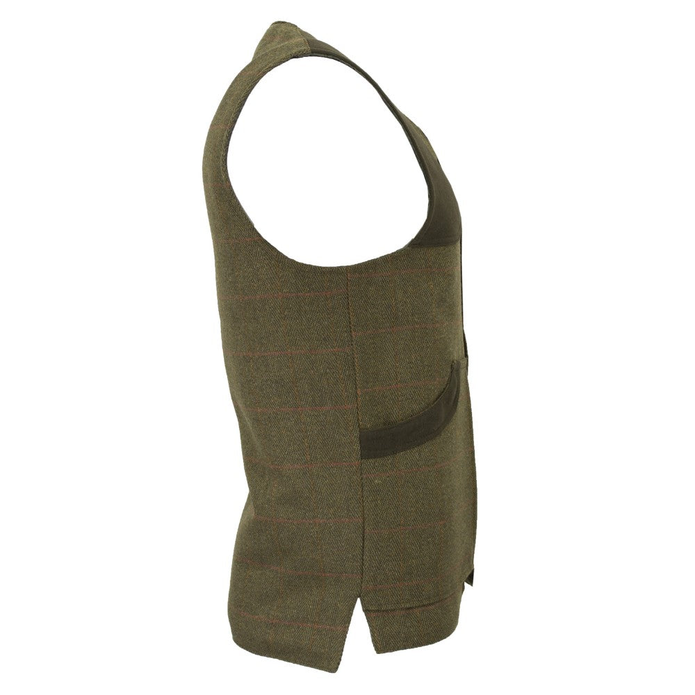 Walker & Hawkes Berston Waistcoat in Dark Sage