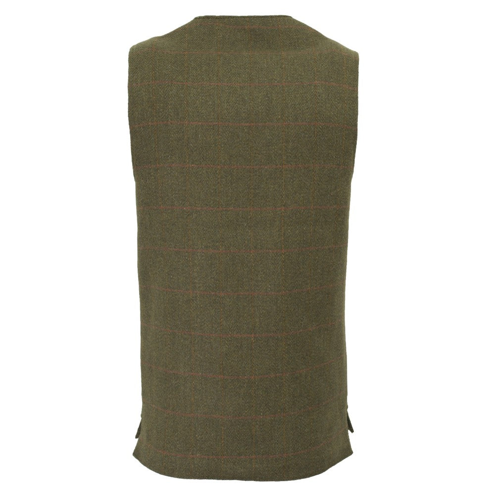 Walker & Hawkes Berston Waistcoat in Dark Sage