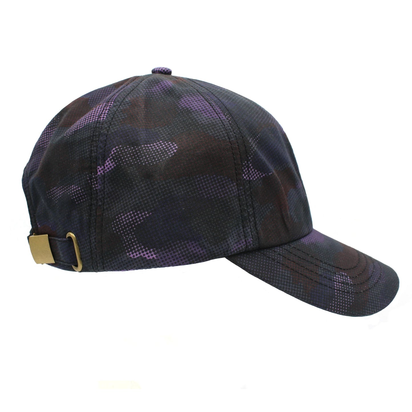 Tweed Outdoor Waterproof Purple Camo Print Cap