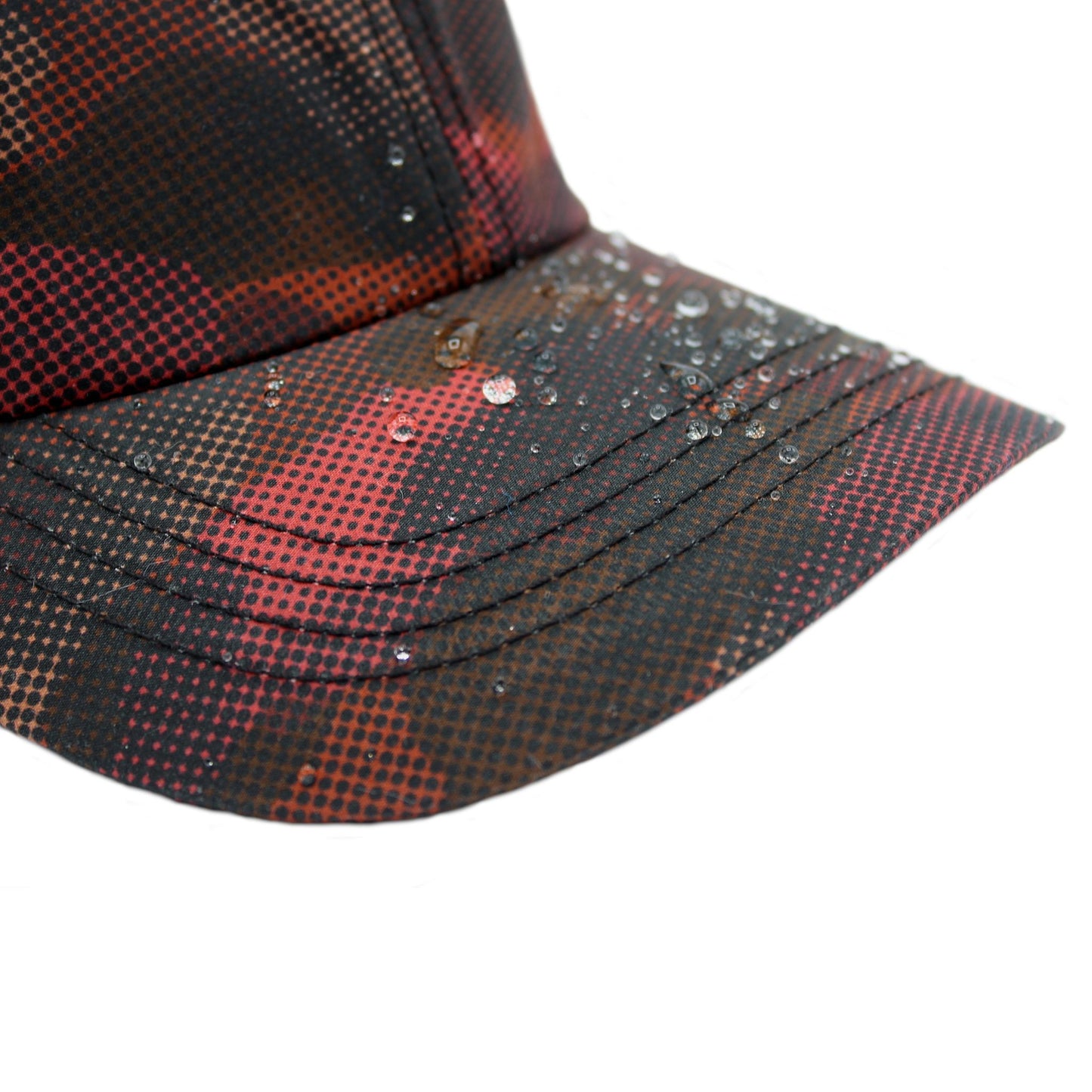Tweed Outdoor Waterproof Purple Camo Print Cap