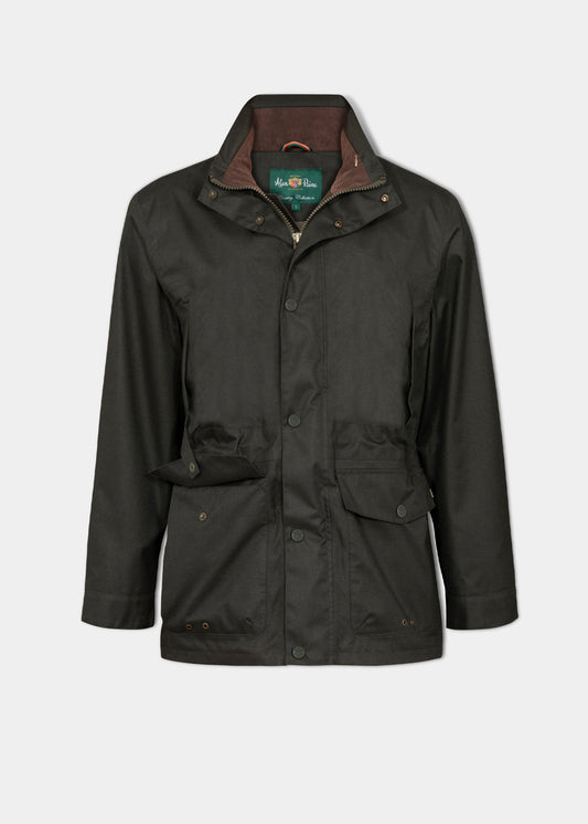 Alan Paine Fernley Waterproof Field Coat in Woodland