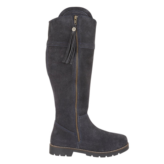 Cabotswood Burleigh Zip Up Country Boots Navy