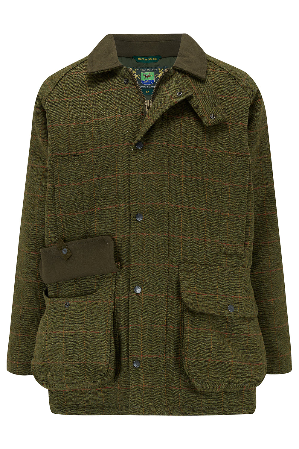 Tweed Outdoor Men's Green Shooting Tweed Jacket