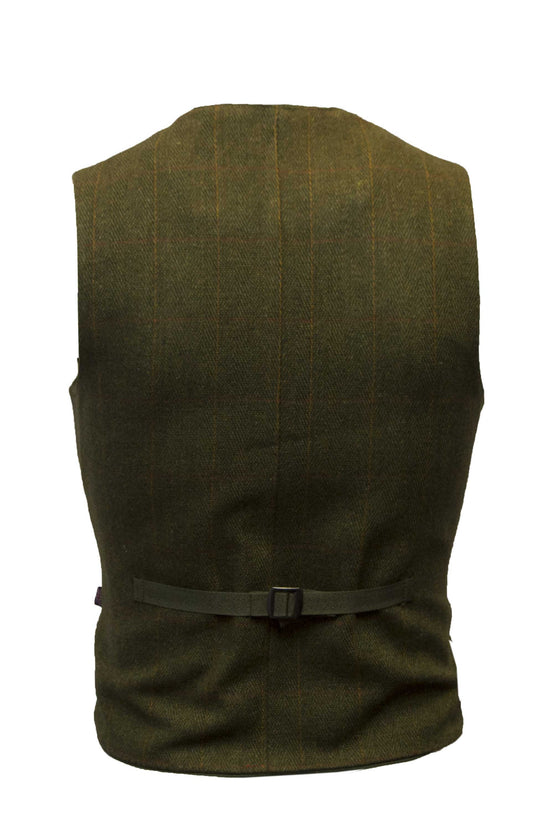 Walker & Hawkes Alcott Waistcoat in Dark Sage