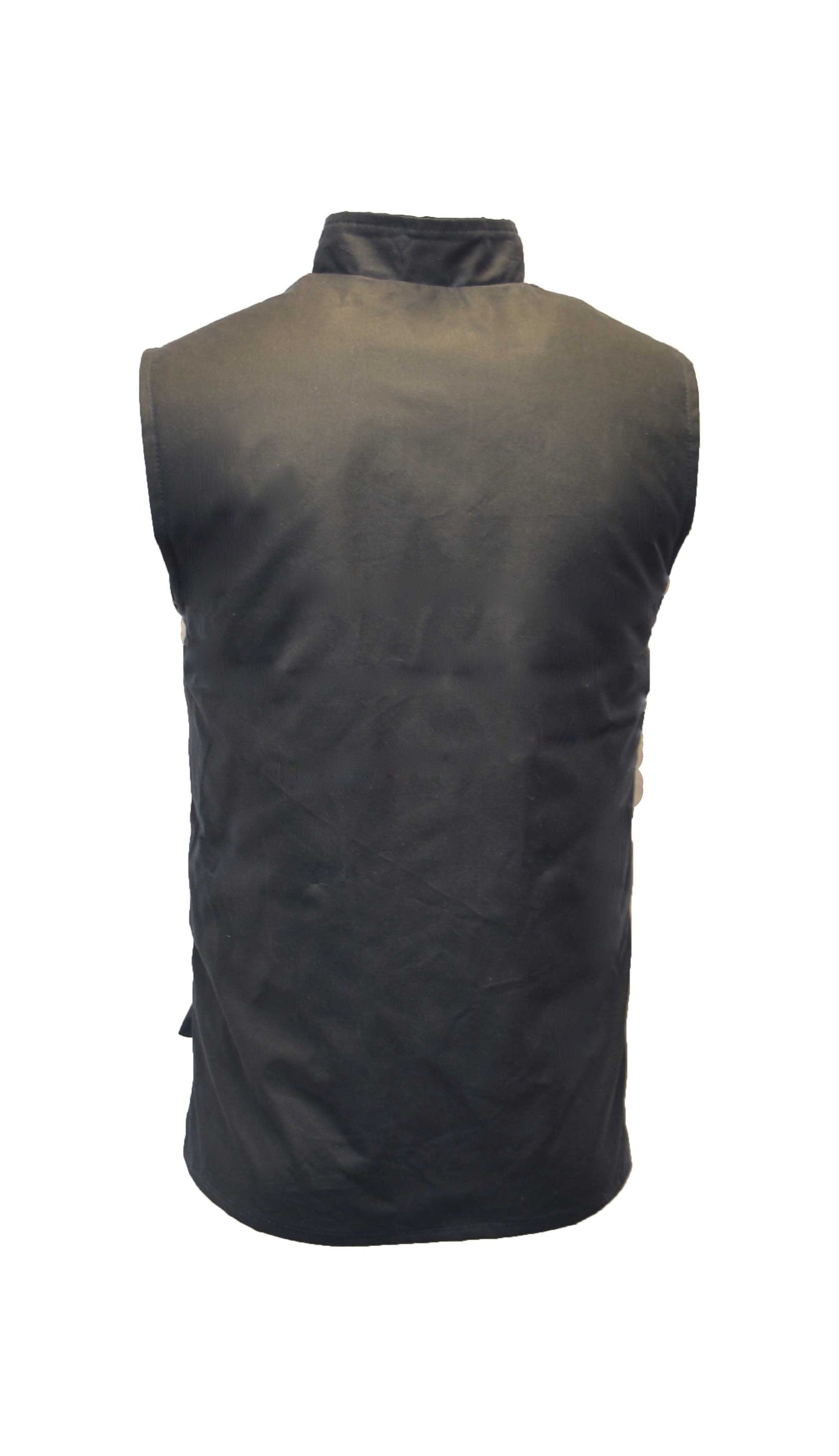 Walker & Hawkes Navy Wax Gilet