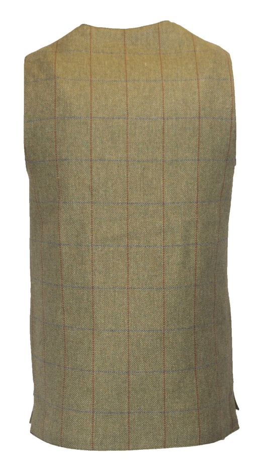 Walker & Hawkes Shooting Wintson Waistcoat in Forest Green