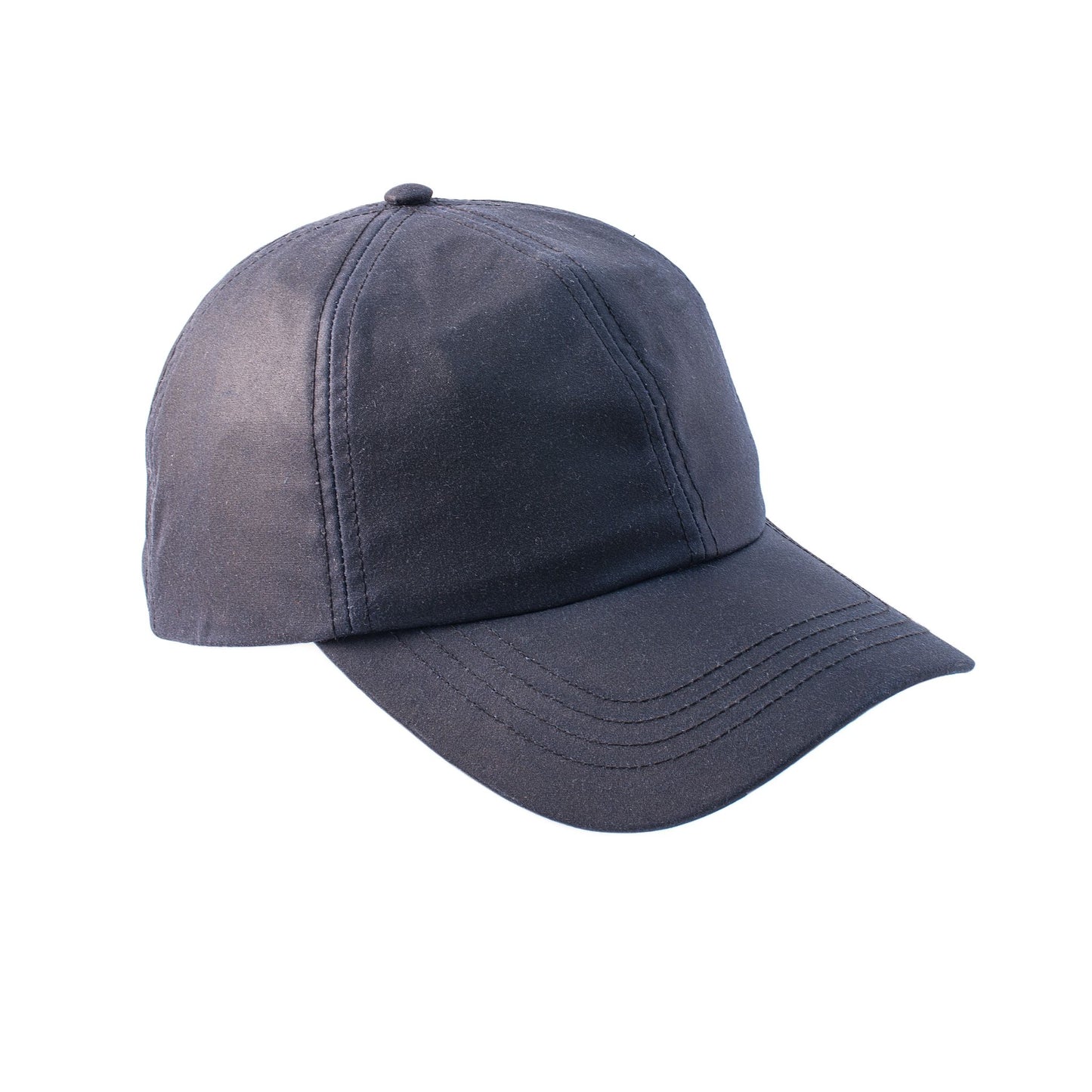 The 'Darley' Navy Waxed Baseball Cap