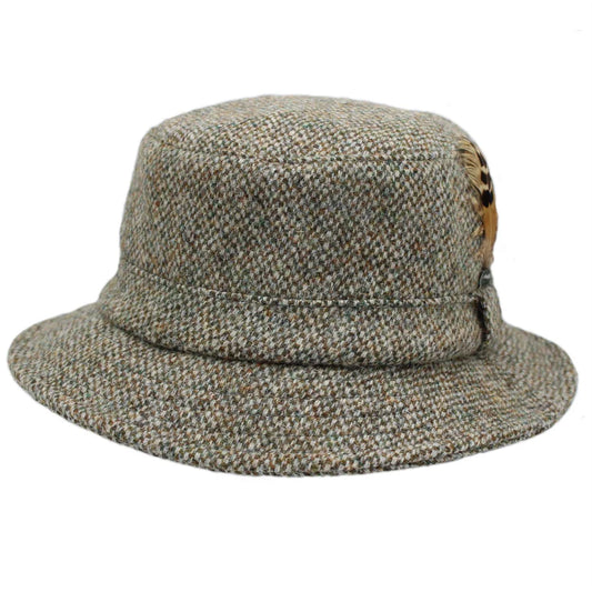 Harris Tweed Mushroom Donegal Grouse Hat