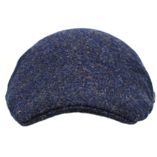 Harris Tweed Blue Ocean Twill Duckbill Cap