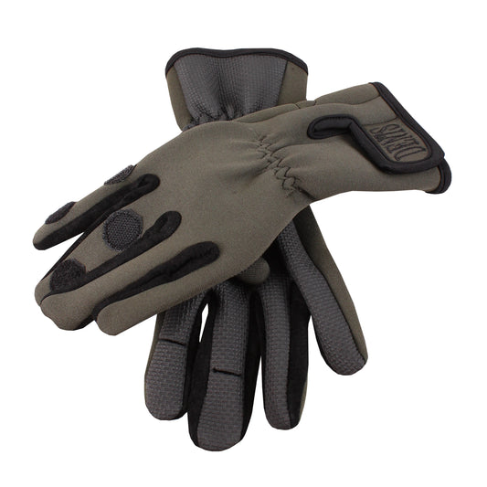 Dents Colt Men's Olive Neoprene Shooting Gloves