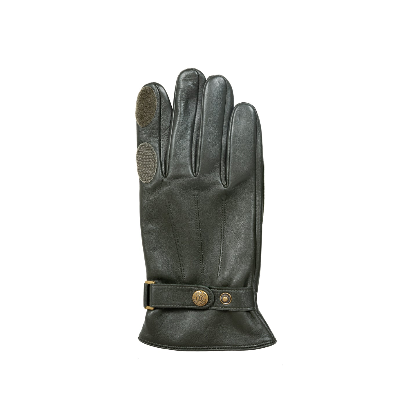 Dents Birkhall Men's Leather Olive Shooting Gloves