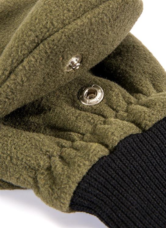 Dents Holland Men's Black Polar Fleece Lined Hunting Gloves