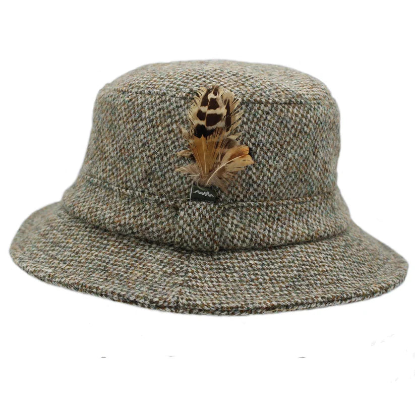 Harris Tweed Mushroom Donegal Grouse Hat