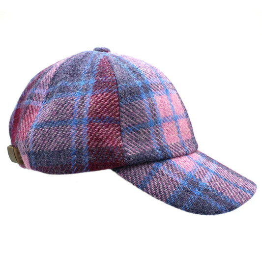Harris Tweed Ladies Rose Baseball Cap