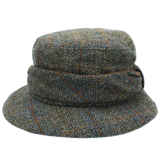 Harris Tweed Ladies Melrose Seaweed Hat