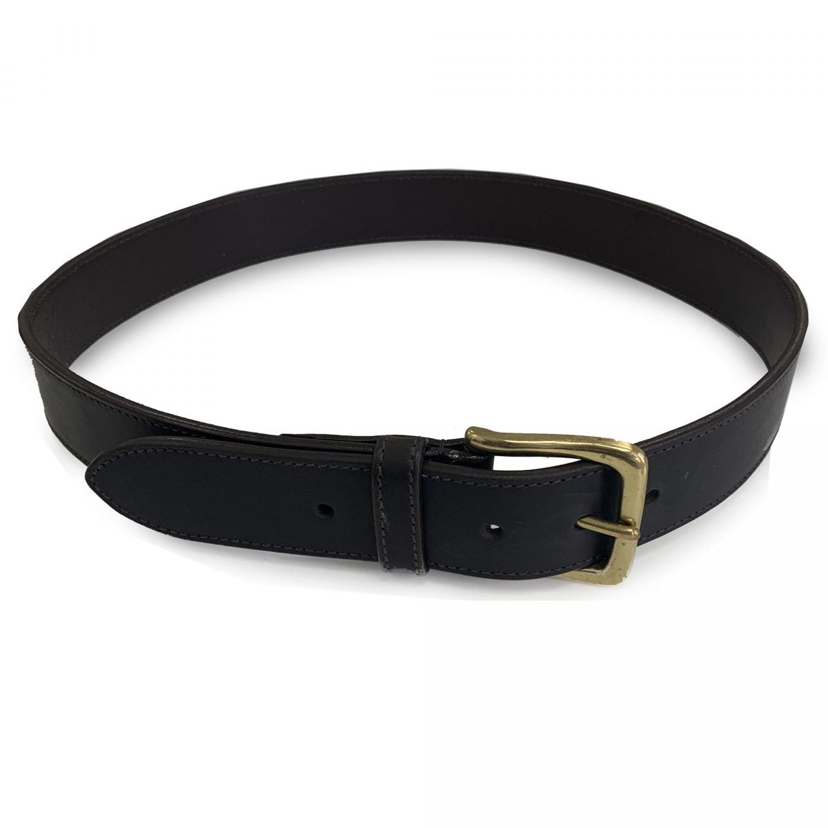 Coleman Baines Dark Havana Leather Steerman's Jeans Belt – tweedoutdoor