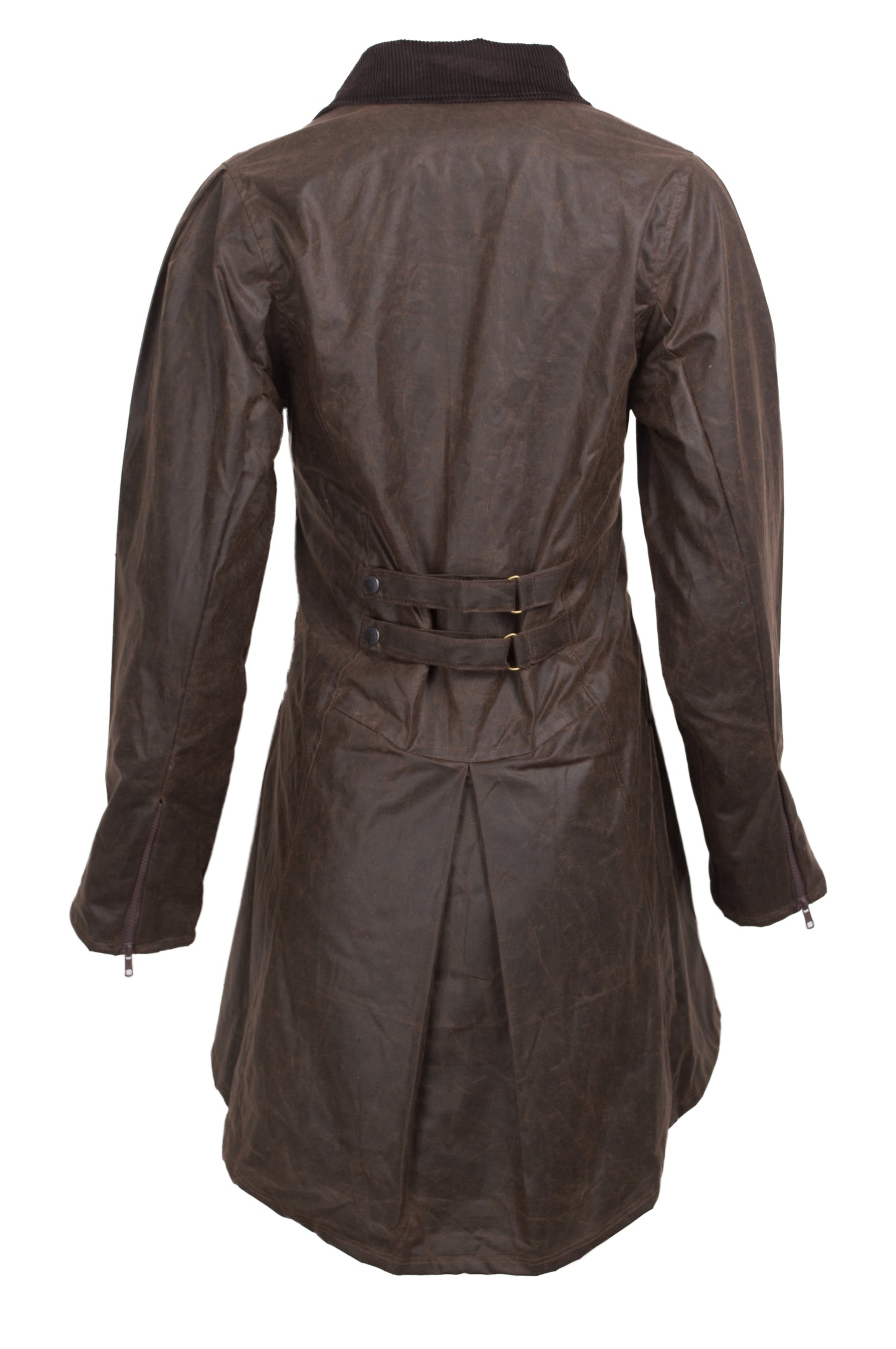 Walker & Hawkes Ladies Brown Sofia Wax Jacket