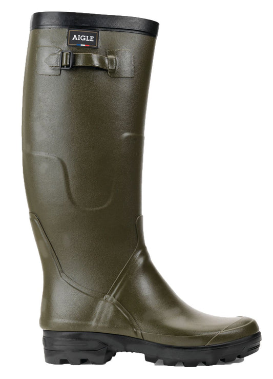 Aigle Benyl XL Khaki Wellington Boots