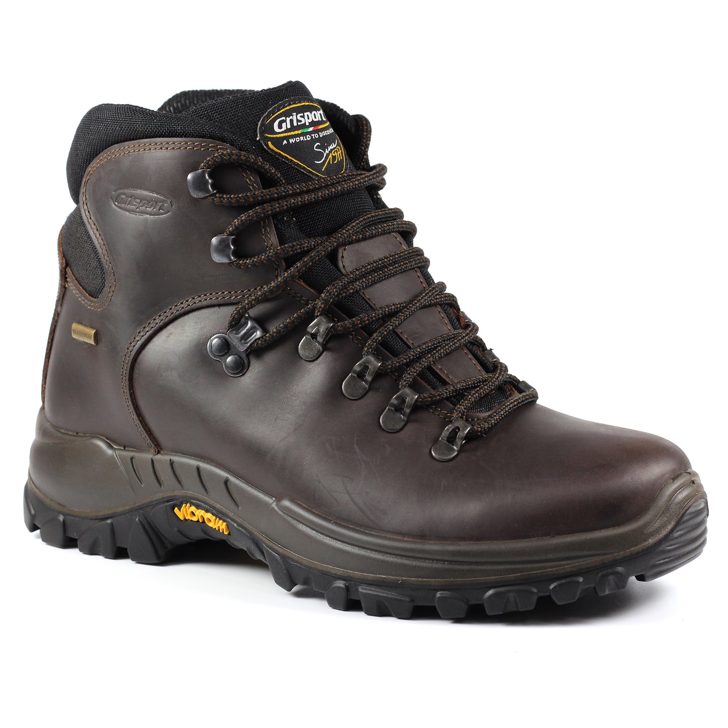 Grisport Everest Brown Leather Trekking Boots