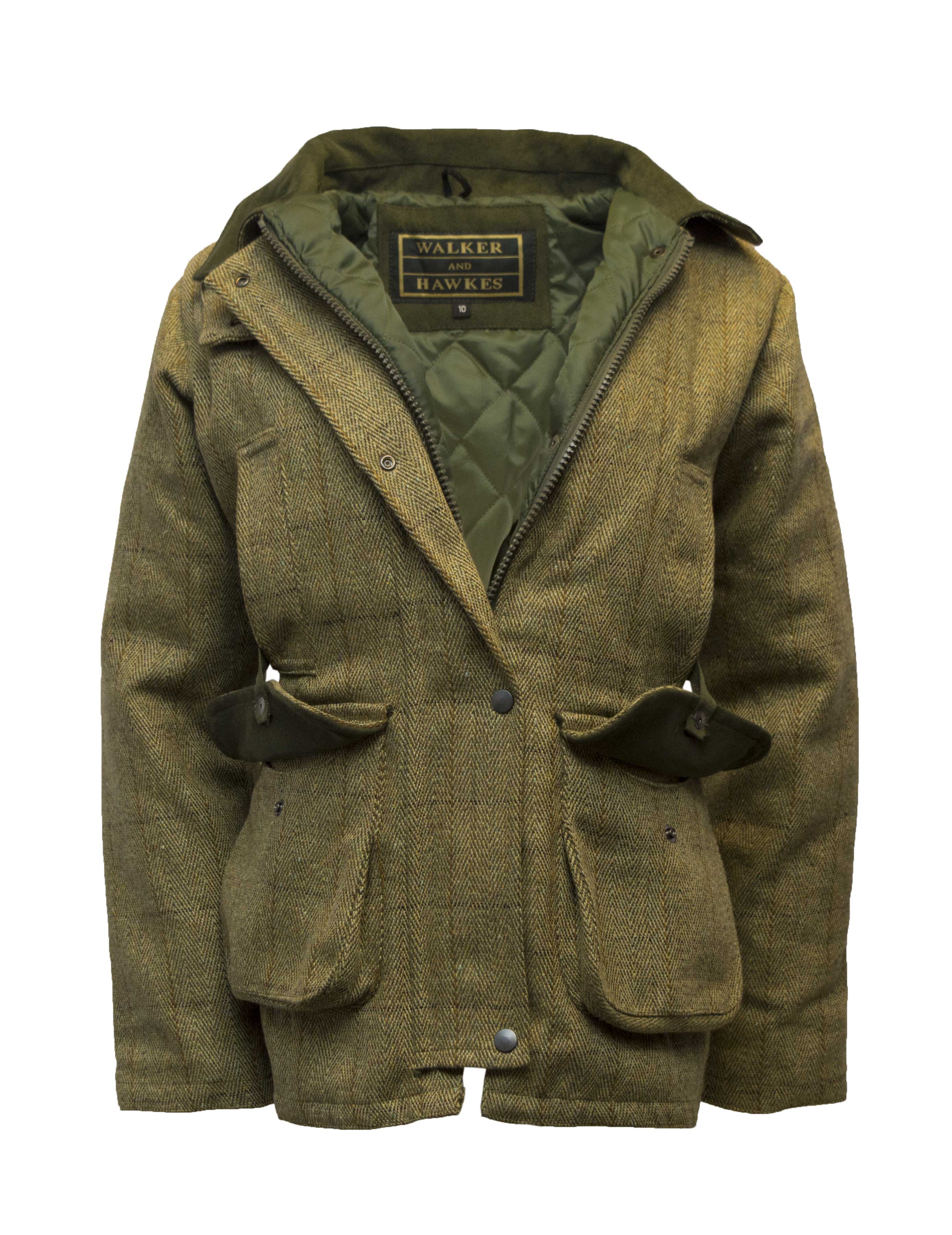 Made in England Walker and Hawkes Derby Tweed Hunting 2024 Country Jacket Coat