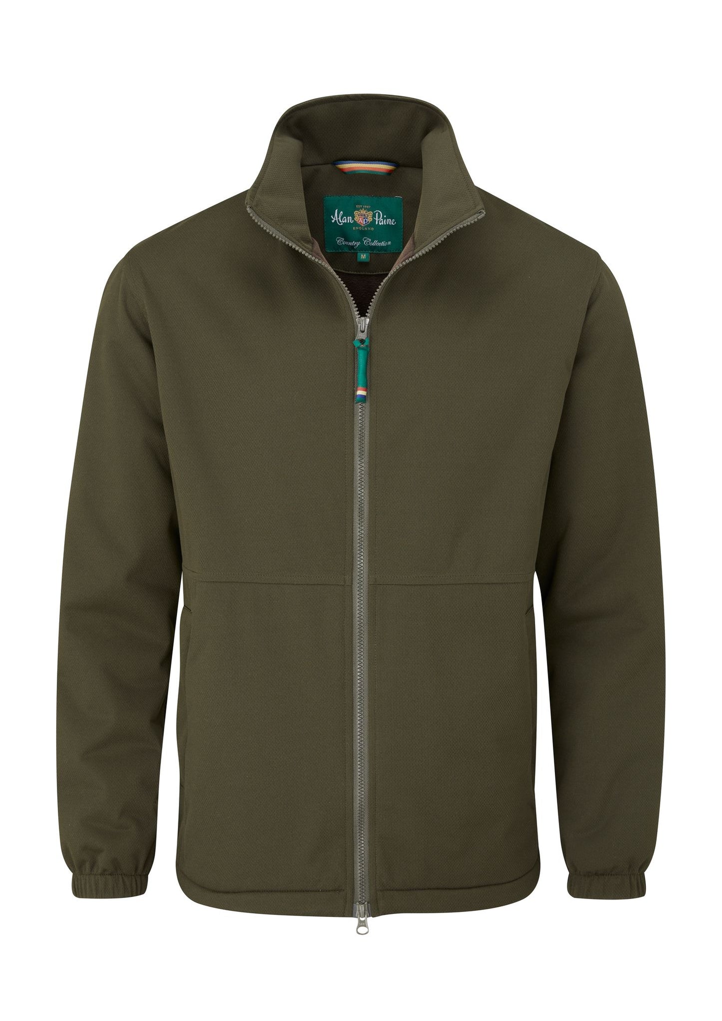 Alan Paine Mossley Wind Stopper Jacket in Olive