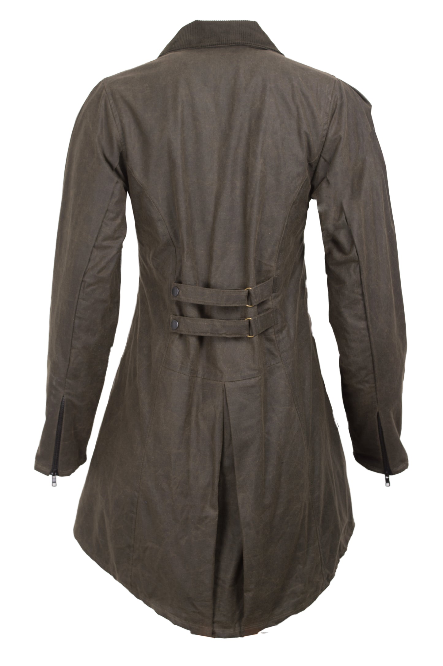 Walker & Hawkes Ladies Olive Sofia WaxJacket