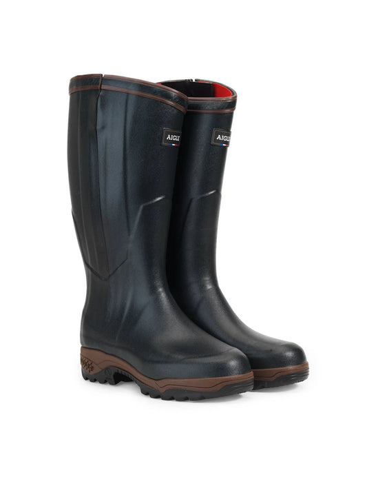 Aigle Parcours 2 ISO Open Full Zip Bronze Wellington Boots