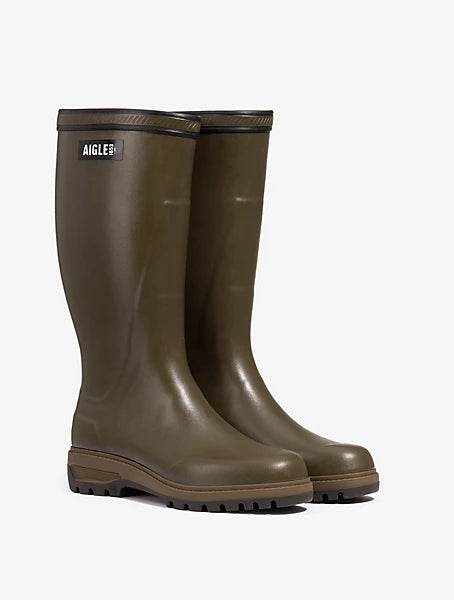 Aigle Parcours 3.0 Enduro Olive Wellington Boots