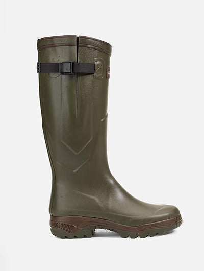 Aigle Parcours 2 Vario in Khaki Wellington Boots