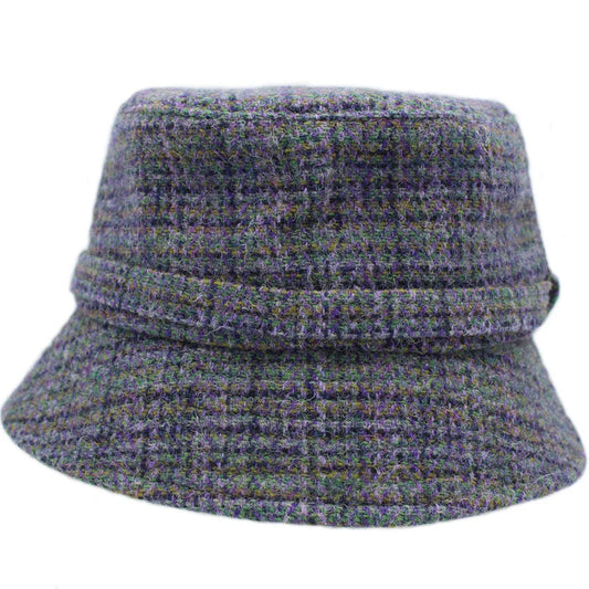 Harris Tweed Ladies Thistle Bucket Hat