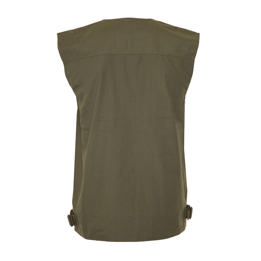 Walker & Hawkes Dale Multi-Pocket Olive Country Gilet