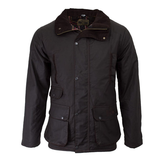Walker & Hawkes Men's Brown Hawthorn Wax Jacket