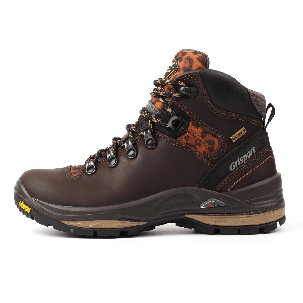 Grisport Lady Glide Animal Print Walking Boots