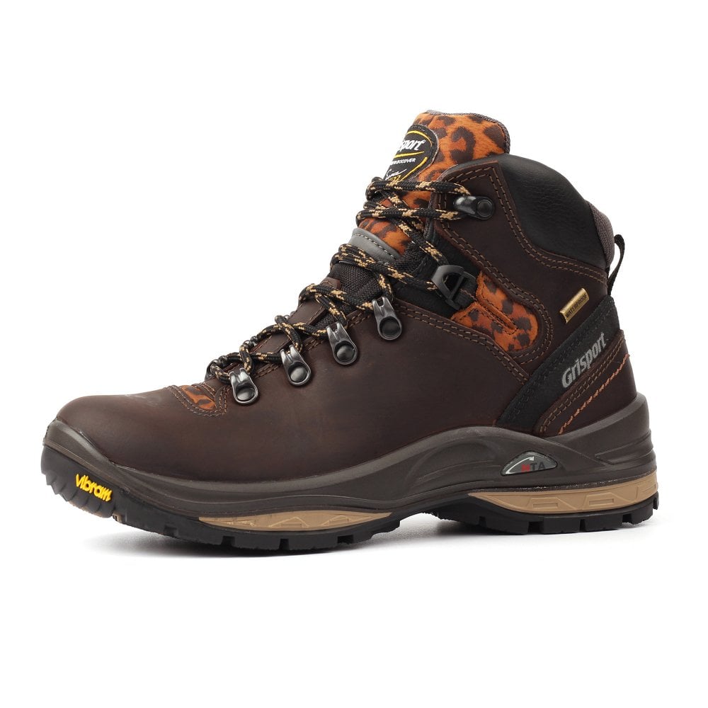 Grisport Lady Glide Animal Print Walking Boots