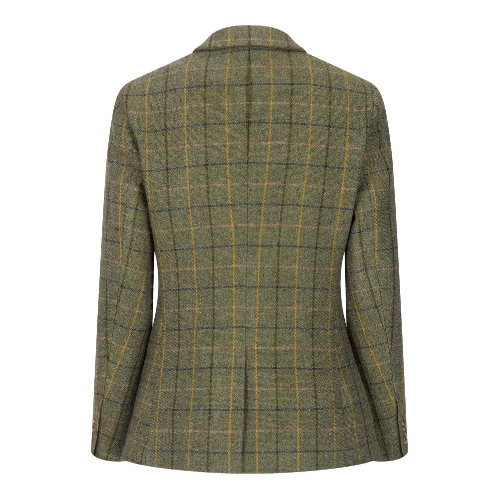Walker & Hawkes Navy Stripe Ladies Mayland Tweed Blazer