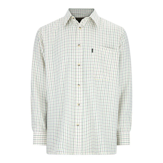 Walker & Hawkes Easy Care Murton Green Tattersall Shirt