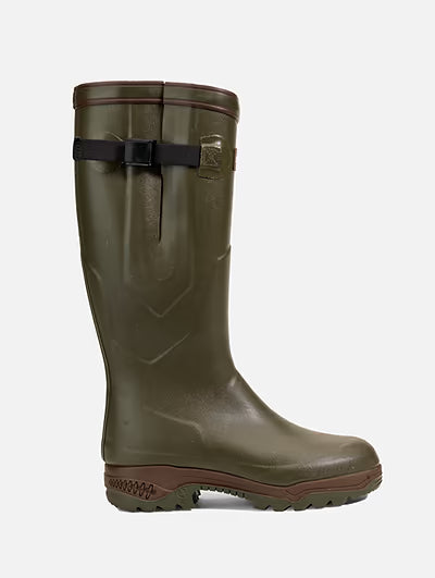 Aigle Parcours 2 ISO in Khaki Wellington Boots