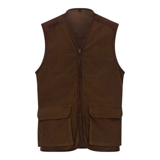 Walker & Hawkes Stambridge Brown Shooting Gilet