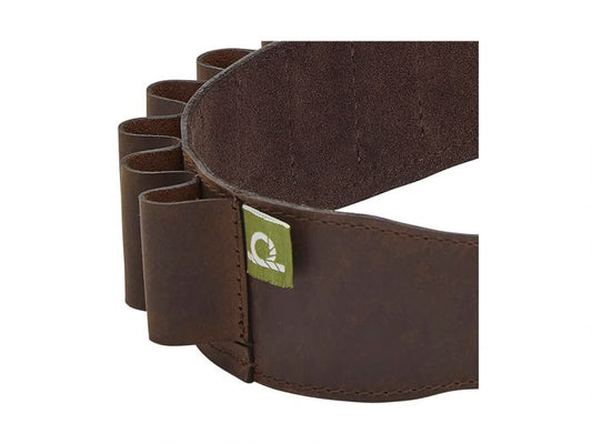 Chatham Dark Brown Leather 12 Gauge Cartridge Belt