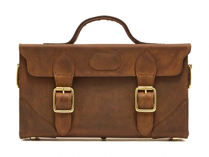 Chatham Antique Premium Leather Cartridge Box