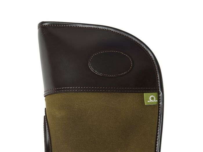 Chatham Waxed Canvas Full Zip Green Gun Slip