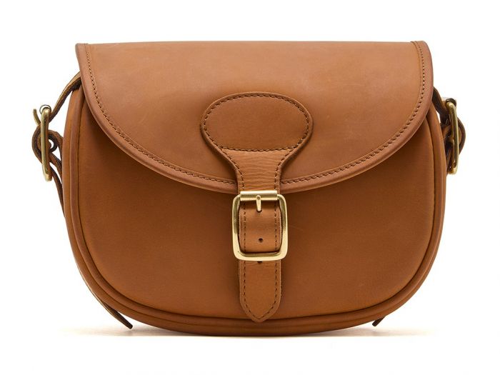 Chatham Antique Tan Oiled Leather Cartridge Bag