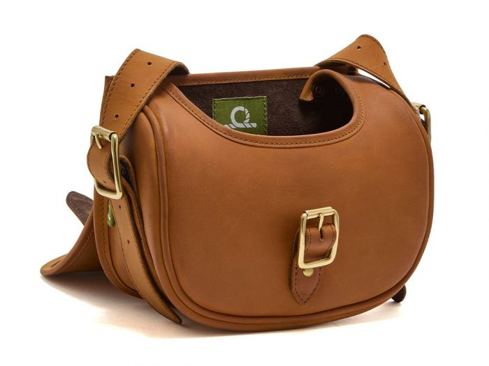 Chatham Antique Tan Oiled Leather Cartridge Bag