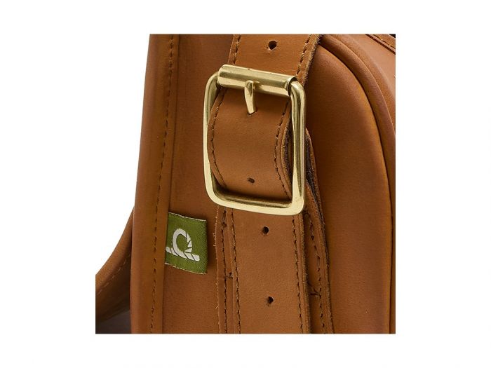 Chatham Antique Tan Oiled Leather Cartridge Bag