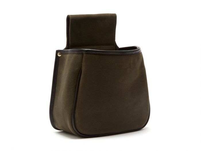 Chatham Waxed Canvas Green Panier Bag