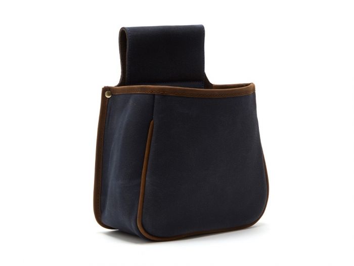 Chatham Waxed Canvas Navy Panier Bag