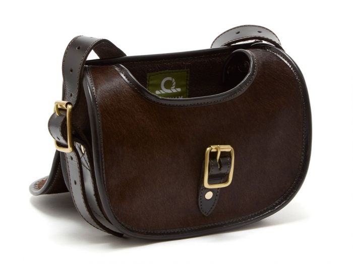 Chatham Cowhide Brown Leather Cartridge Bag