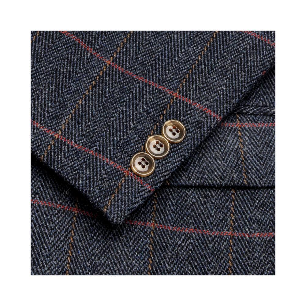 Walker & Hawkes Tweed Jacket in Blue