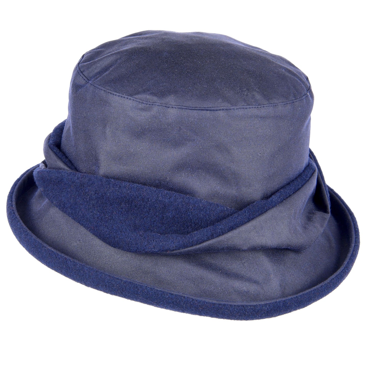 Navy Wax Ladies Twist Hat